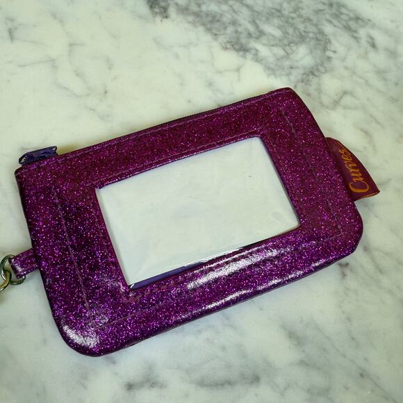 Glitter ID Badge Holder Neck Lanyard Keychain - Picture 4 of 4